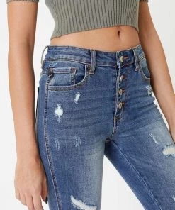 Kancan Oliver Mid Rise Denim