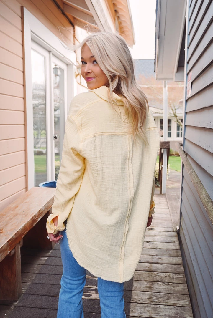 La Miel Tops Celia Button Down 20 La Miel Tops Celia Button Down