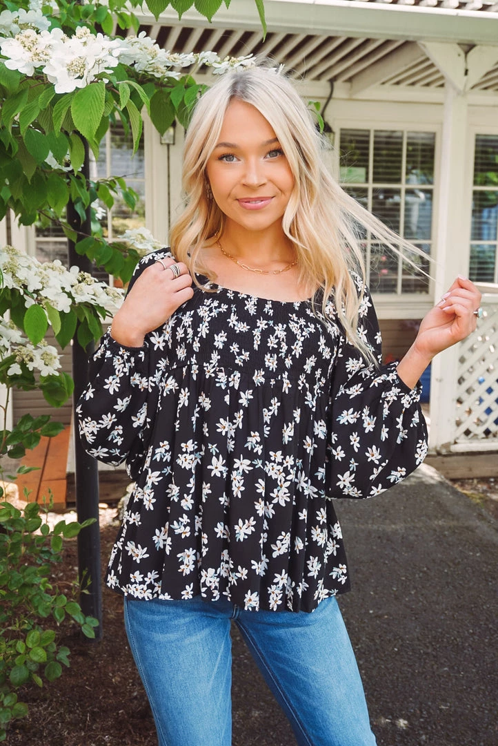 Millibon Tops Dahlia Blouse 1 Millibon Tops Dahlia Blouse