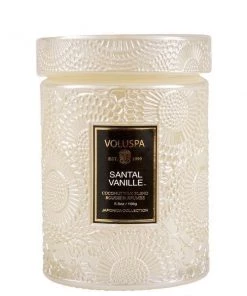 Sublime Clothing Boutique Voluspa Santal Vanille Small Jar Candle