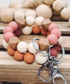 Kathy Smith Artistic Perspective Boho Beaded Key Chain