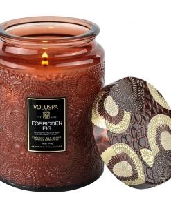 Gifts + Home Accents Voluspa Forbidden Fig Large Jar Candle