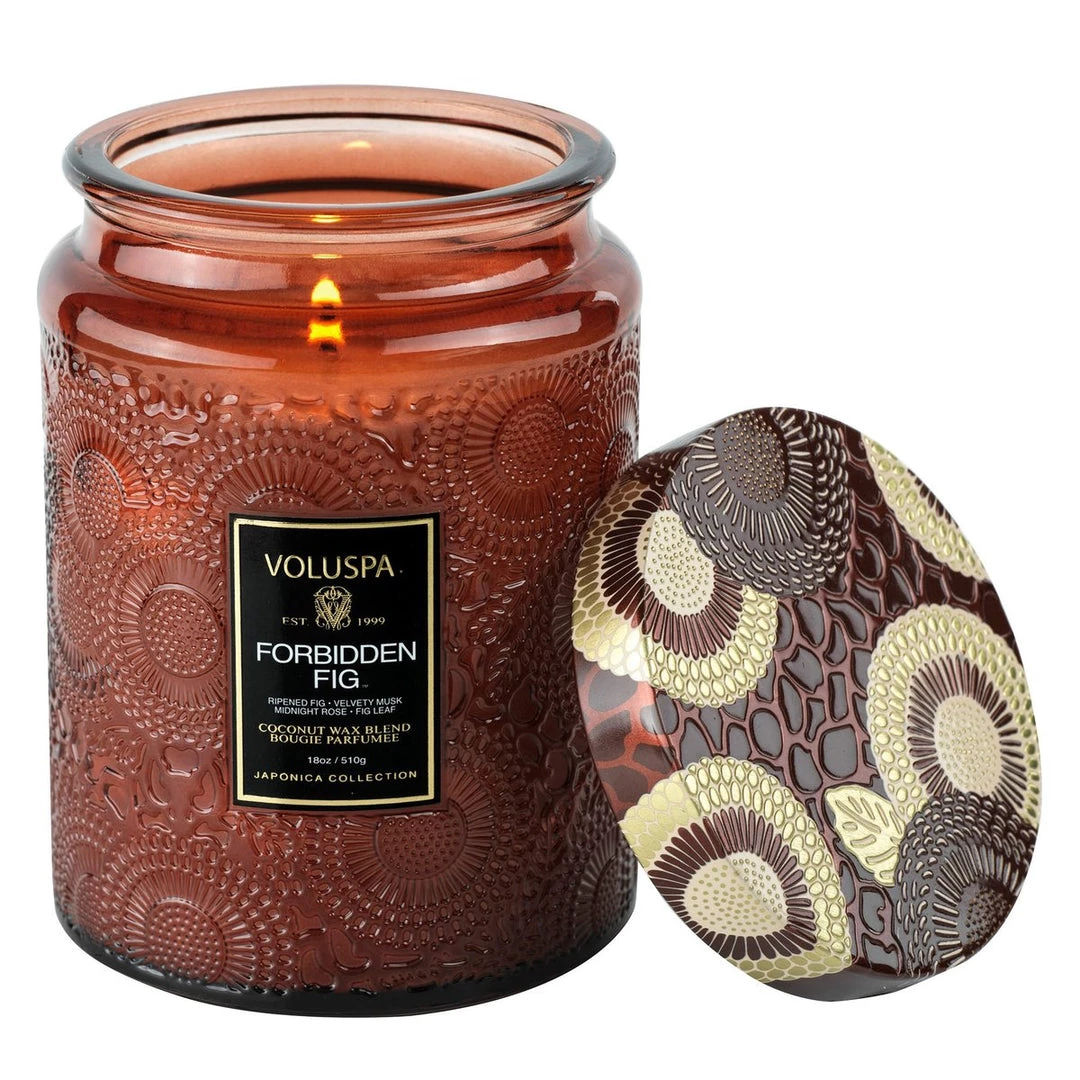 Gifts + Home Accents Voluspa Forbidden Fig Large Jar Candle 2 Gifts + Home Accents Voluspa Forbidden Fig Large Jar Candle