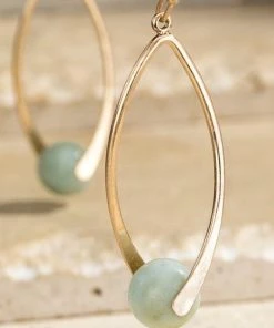 Urbanista Accessories Beaded Natural Stone Earrings