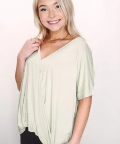 Hyfve Tops Kaylynn Surplice Top