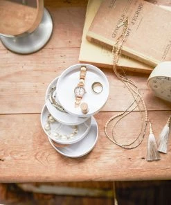 Yamazaki Home Yamazaki Tosca 4 Tiered Stacked Jewelry Box Gifts + Home Accents 10 Yamazaki Home Yamazaki Tosca 4 Tiered Stacked Jewelry Box Gifts + Home Accents