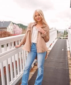 La Miel Tops Celia Button Down 40 La Miel Tops Celia Button Down