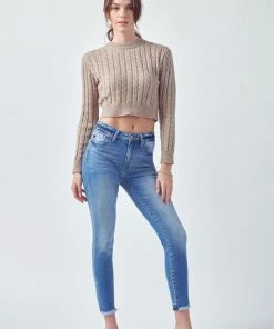 Kancan Bottoms Roel High Rise Ankle Denim 20 Kancan Bottoms Roel High Rise Ankle Denim