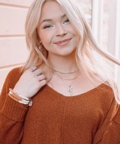 La Miel Dakota V Neck Sweater 48 La Miel Dakota V Neck Sweater