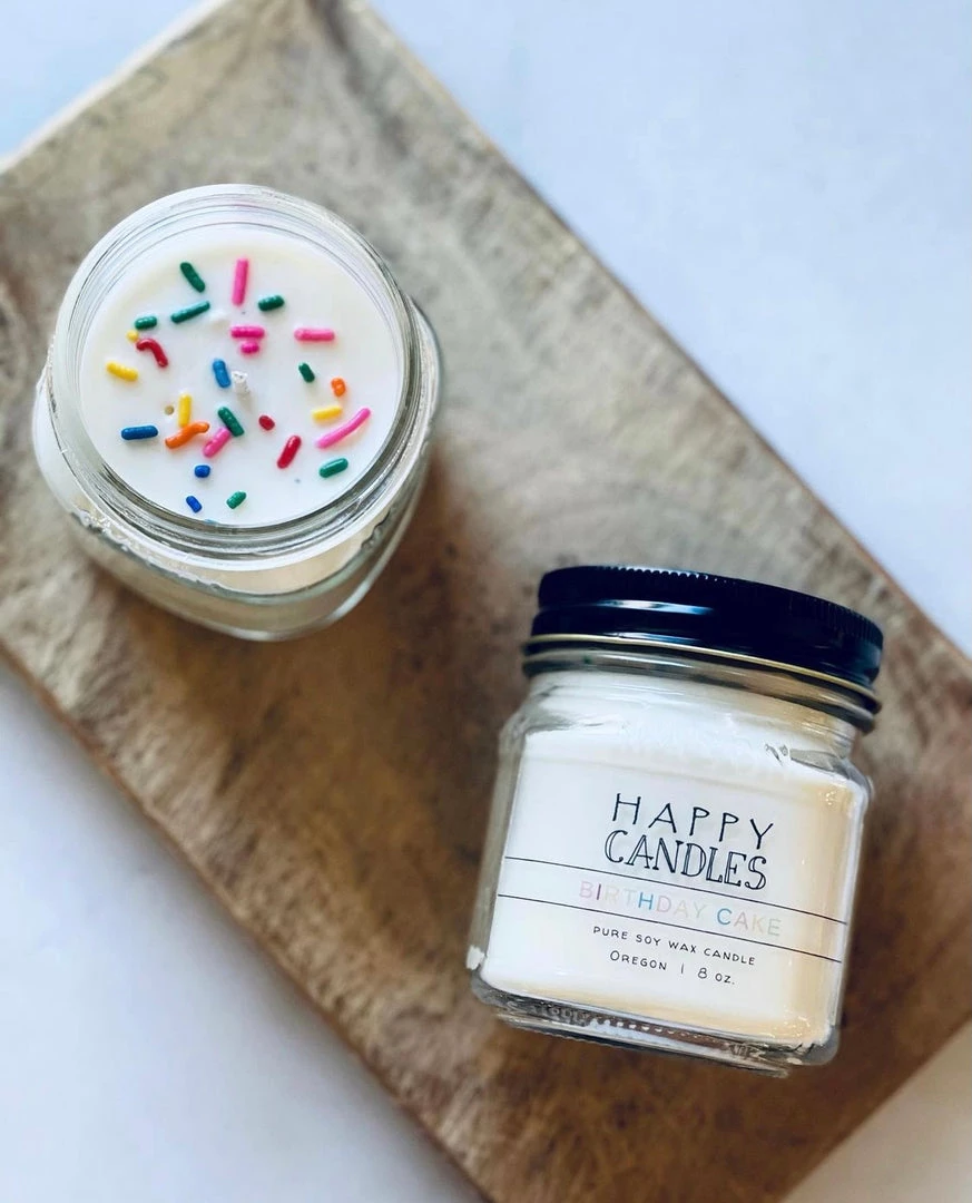 Gifts + Home Accents Happy Candles 8 Gifts + Home Accents Happy Candles