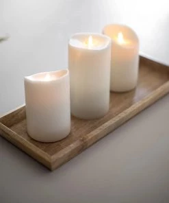 Foreside Home Hazel Wood Tray Gifts + Home Accents