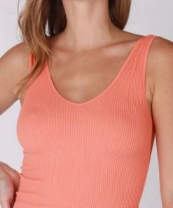 Tops NikiBiki Ruby Ribbed Crop Tank 53 Tops NikiBiki Ruby Ribbed Crop Tank