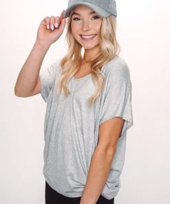 Enti Clothing Tops Leila Short Sleeve Dolman