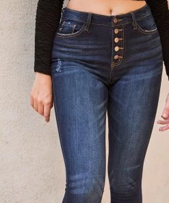 Kancan Berkeley High Rise Denim Bottoms