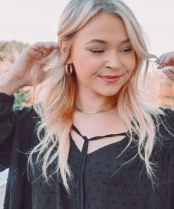 Easel Tops Dot To Dot Blouse 28 Easel Tops Dot To Dot Blouse