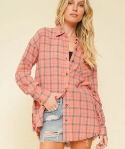 Hem & Thread Billie Plaid Shirt Tops