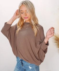 Charlotte Avery Half Sleeve Dolman Sweater 44 Charlotte Avery Half Sleeve Dolman Sweater