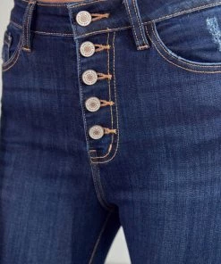 Kancan Bottoms Cannon High Rise Denim