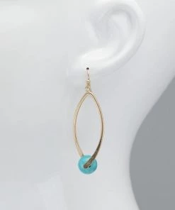 Urbanista Accessories Beaded Natural Stone Earrings