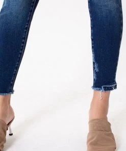 Kancan Lincoln Mid Rise Denim Bottoms