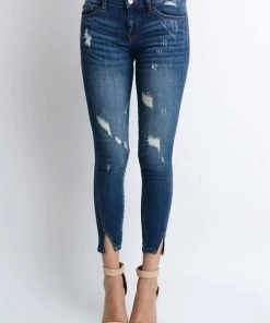 Kancan Bottoms Maverick Low Rise Denim