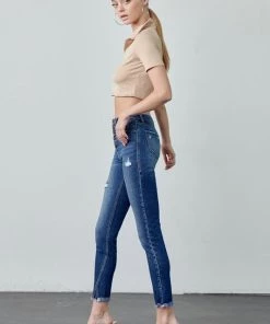 Kancan Baron High Rise Denim Bottoms