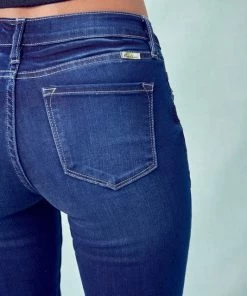 Kancan Bottoms Ketan Low Rise Denim