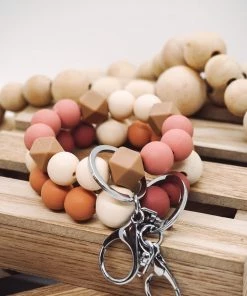 Kathy Smith Artistic Perspective Boho Beaded Key Chain