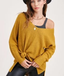 La Miel Dakota V Neck Sweater 71 La Miel Dakota V Neck Sweater