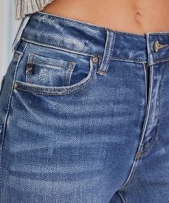 Kancan Campbell Mid Rise Denim Bottoms