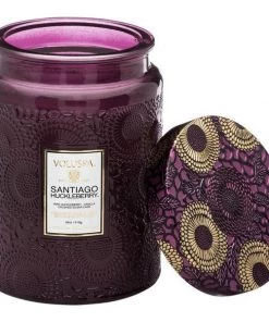 Sublime Clothing Boutique Voluspa Santiago Huckleberry Large Jar Gifts + Home Accents 6 Sublime Clothing Boutique Voluspa Santiago Huckleberry Large Jar Gifts + Home Accents