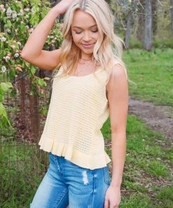 Promesa Tops Quincy Knit Tank
