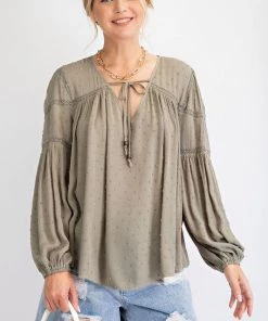 Easel Tops Dot To Dot Blouse 31 Easel Tops Dot To Dot Blouse