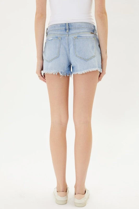 Kancan Bottoms Majorie Mid Rise Boyfriend Shorts 5 Kancan Bottoms Majorie Mid Rise Boyfriend Shorts