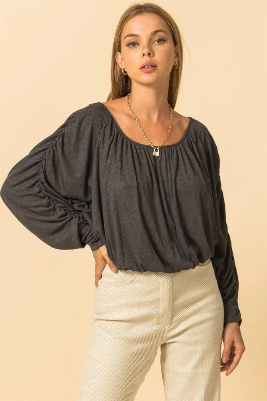 Hyfve Ruby Ruched Blouse 18 Hyfve Ruby Ruched Blouse