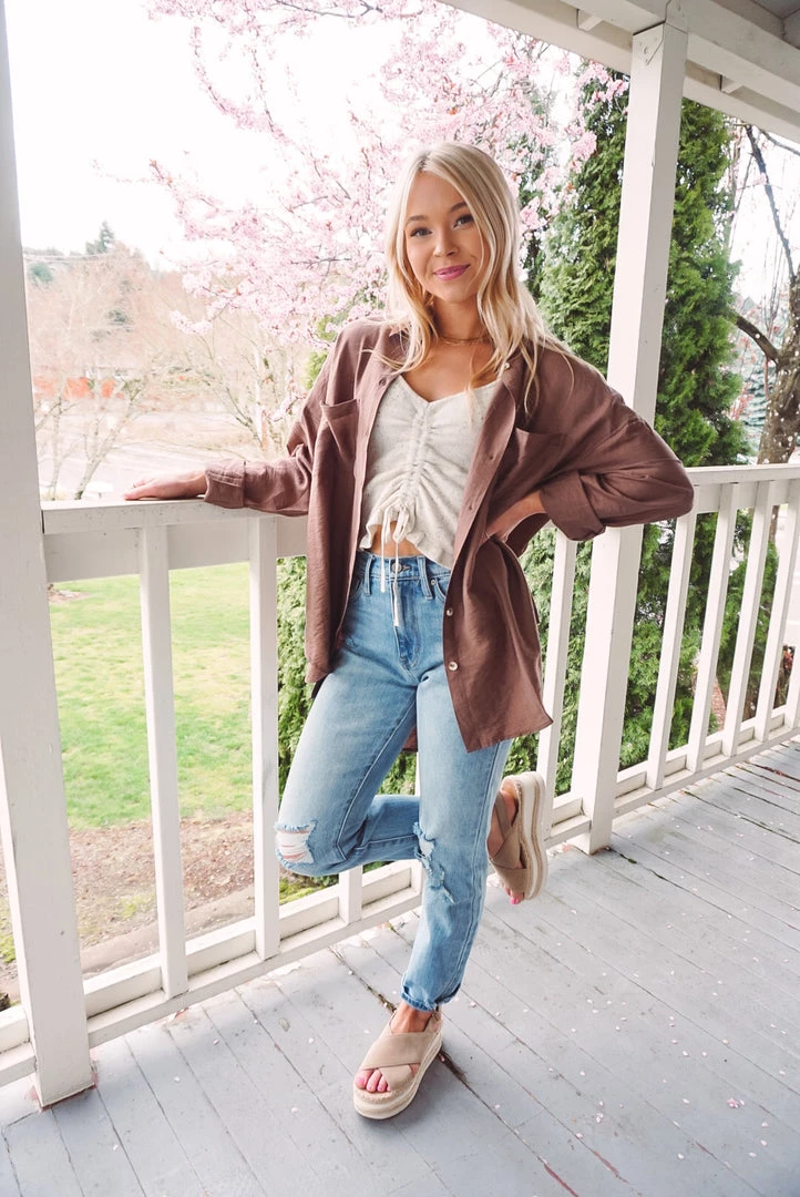 La Miel Izzy Button Up 10 La Miel Izzy Button Up