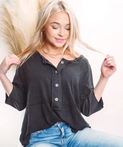 POL Oslo Pullover Top Tops