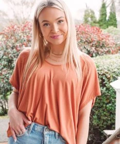 Enti Clothing Tops Leila Short Sleeve Dolman