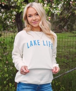 Oat Collective Tops Lake Life Pullover
