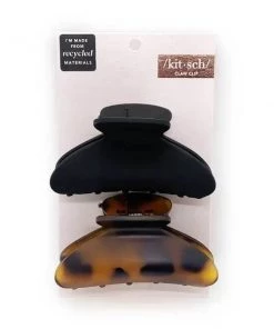 Kitsch 2pc Recycled Plastic Medium Claw Clips