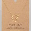 Fame Accessories Be Mine Pendant Necklace
