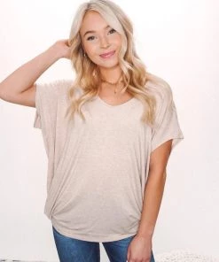 Enti Clothing Tops Leila Short Sleeve Dolman