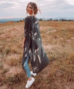 Urbanista Midnight In Paradise Kimono New Arrivals