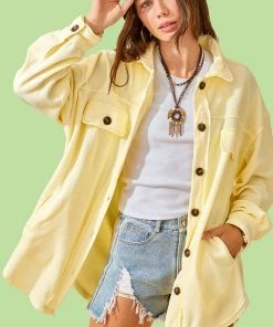 La Miel In My Element Fleece Shacket New Arrivals 5 La Miel In My Element Fleece Shacket New Arrivals