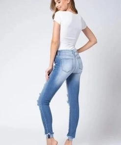 Kancan Freddie Mid Rise Distressed Denim 11 Kancan Freddie Mid Rise Distressed Denim