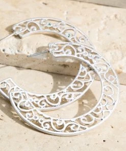 Urbanista Filigree Hoop Earrings