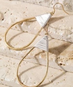 Urbanista Wrapped Up Tear Drop Earring