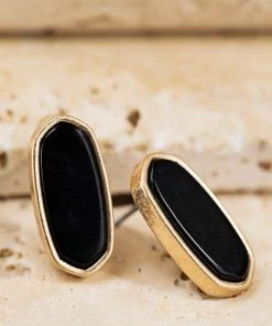 Urbanista Accessories Stone Marquee Post Earrings