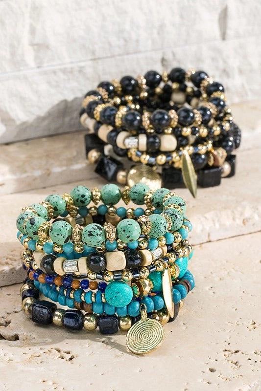 Urbanista Accessories Favorite Charm Bracelet Stack 6 Urbanista Accessories Favorite Charm Bracelet Stack
