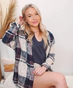 La Miel Georgia Plaid Shirt